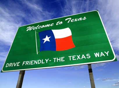 texas sign