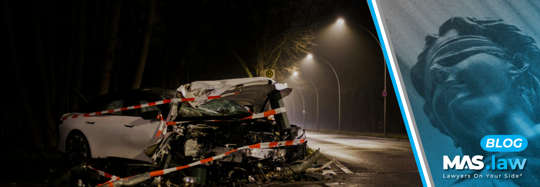 Car accident at night | MAS Law