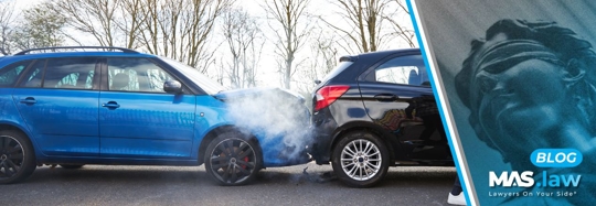 Rear-end collision on the road | MAS Law