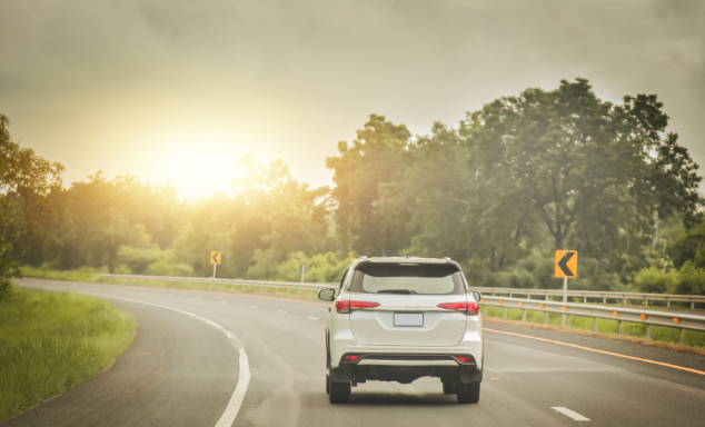 Vehicle driving on a road | MAS Law