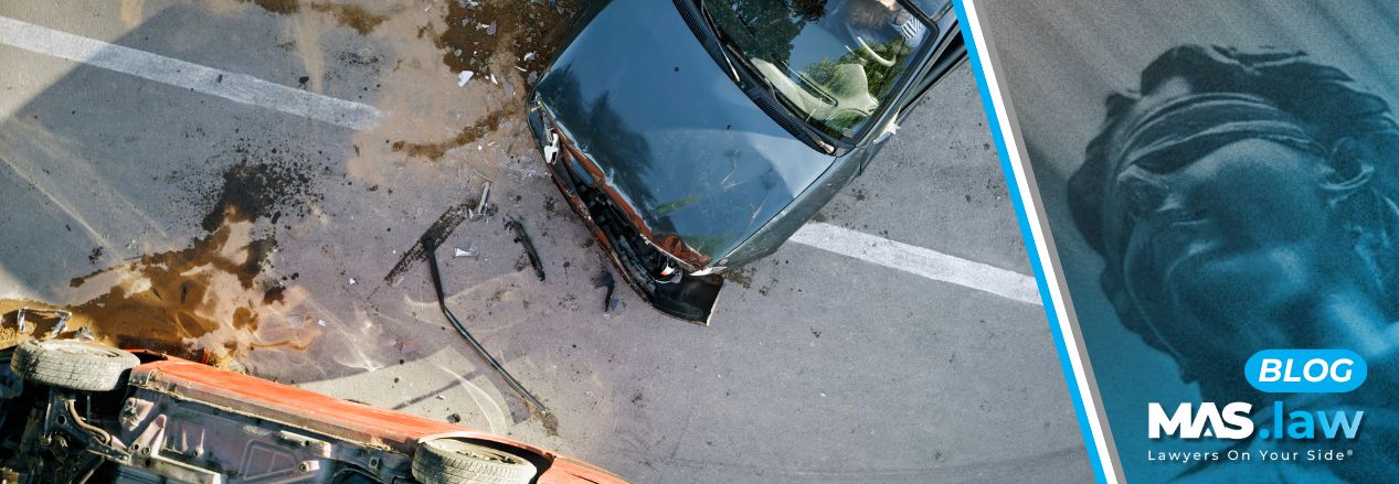 Car accident in the road | MAS Law